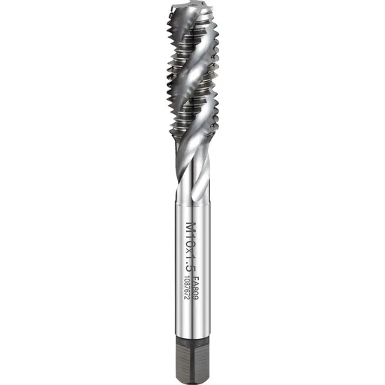 DIN JIS ISO Machine Cutting Tool HSS Tap Hsse Cobalt Spiral Flute HSS Co Tap